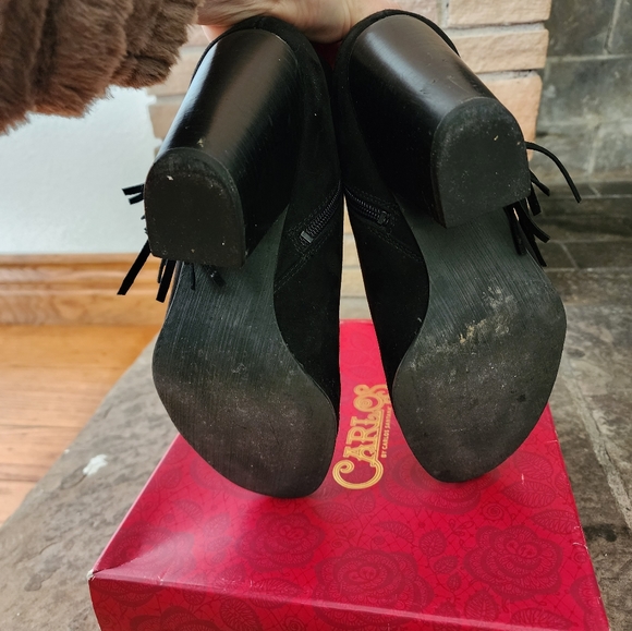 Black Carlos Santana Booties - Picture 6 of 6